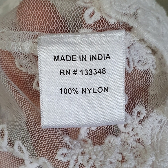 KYLA SEA Embroidered‎ Blouse White Women's Size L - Picture 9 of 10